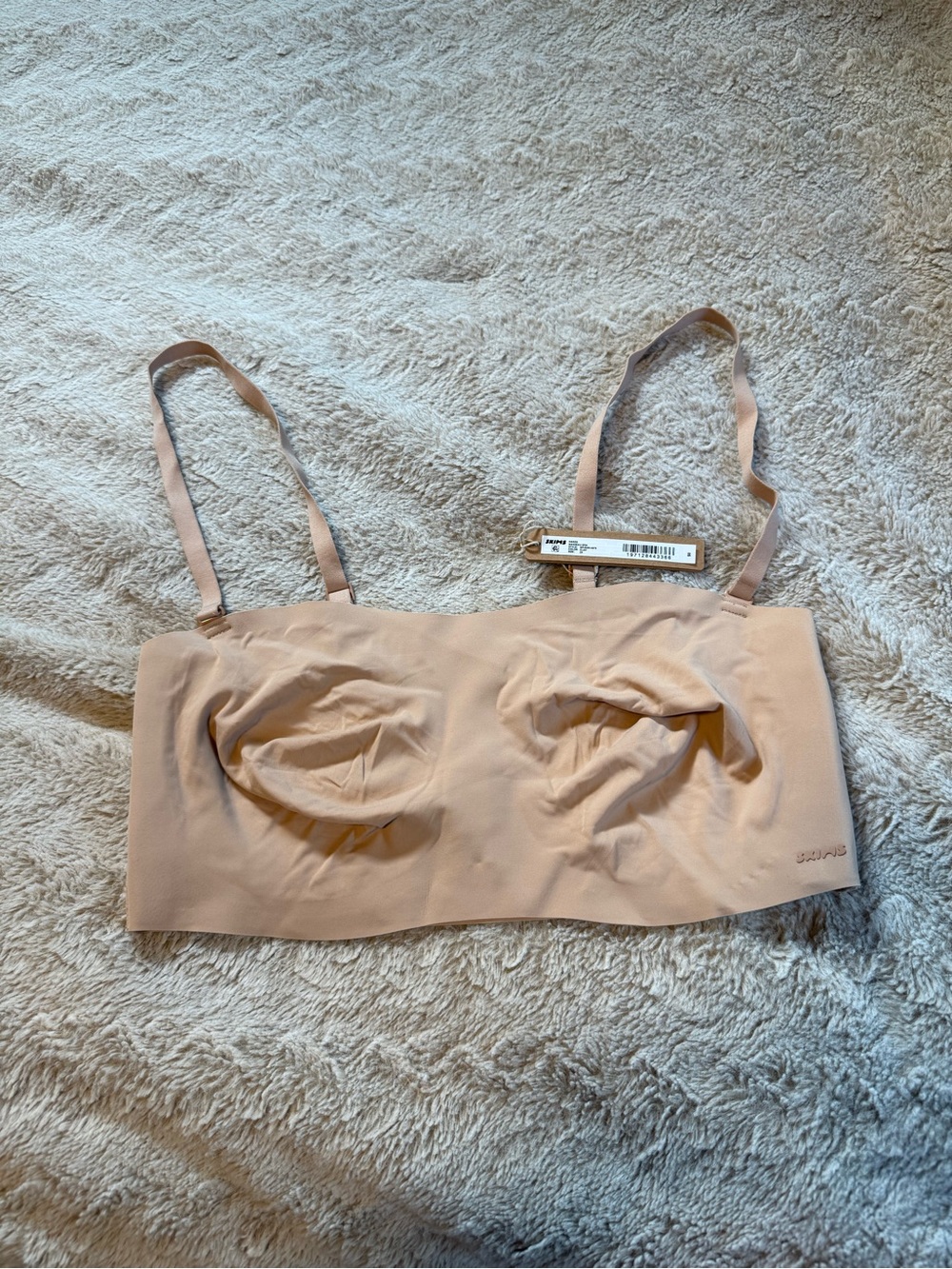 SKIMS Nude Seamless Strapless-to-Strap Bandeau